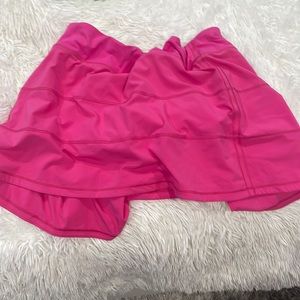 Pink lululemon skirt